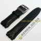 Ремешок для часов SWATCH 19 мм, чёрный