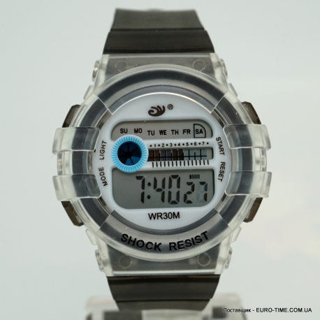 EUROTIME - Электронные прозрачные часы ET2231-6 