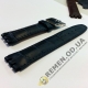 Ремешок для часов SWATCH 17 мм, синий крокодил